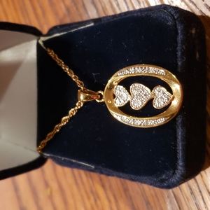 Danbury Mint Jewelry Danbury Mint Gold Necklace Poshmark